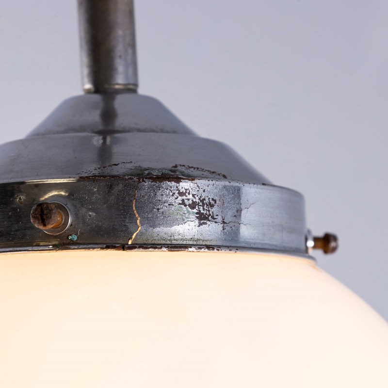 1950'S Original French Tabac Opal Glass Pendant Lamp - Single (958.10)-merchant-found-958101c-main-638355865719479571.jpg