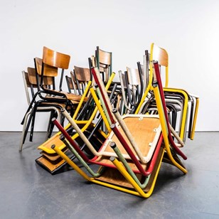 1950'S Classic Stacking Dining Chai...