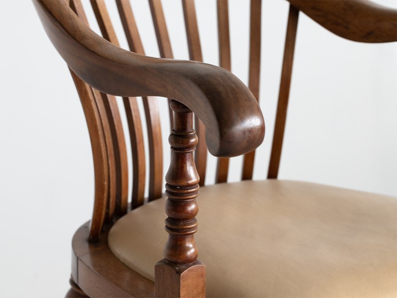 Fruitwood & Leather Desk Chair-modants-1604-6-main-638140508946594811.jpg