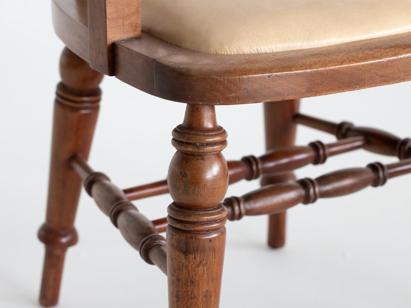 Fruitwood & Leather Desk Chair-modants-1604-7-main-638140508962531740.jpg