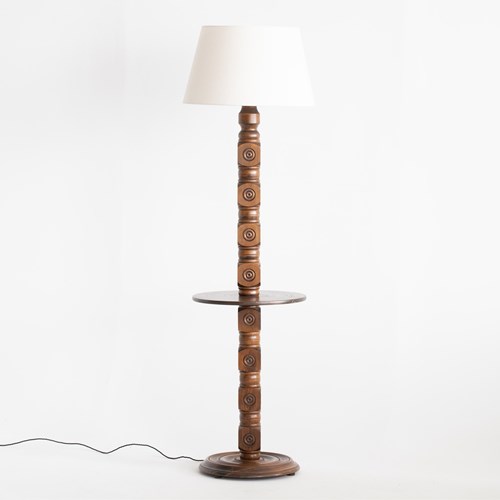Modernist Cubic Floor Lamp
