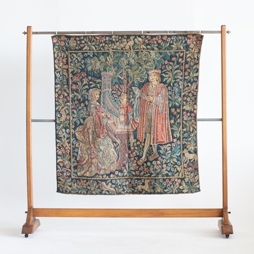 The Lady And The Organ Tapestry