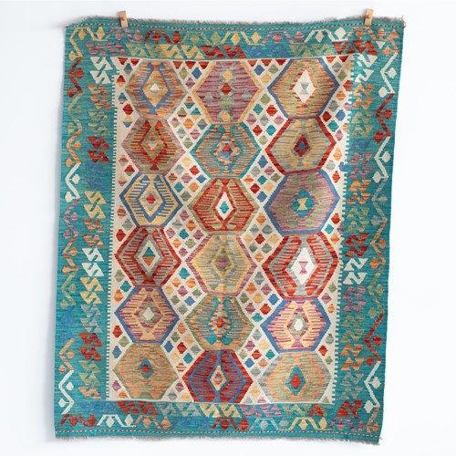 Geometric Afghan Kilim
