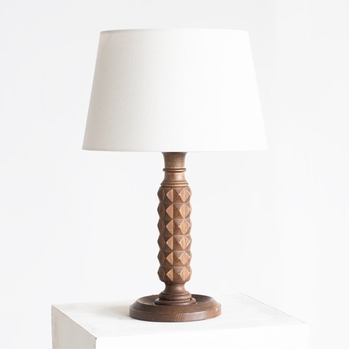 Modernist Beech Table Lamp