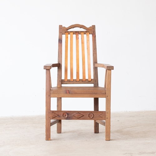 Vernacular Ardennes Region Armchair