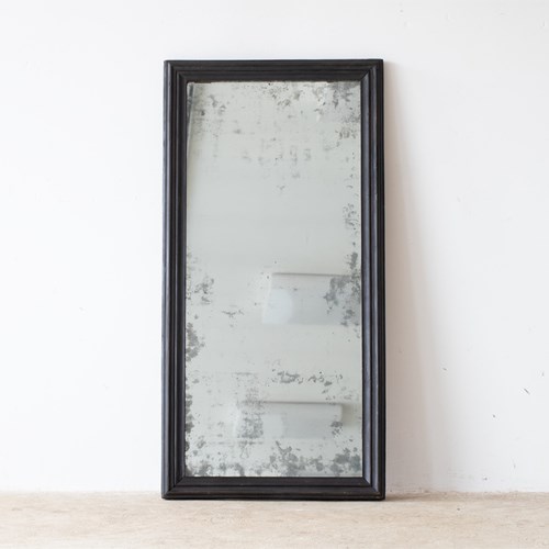 Ebonised Mercury-Plated Mirror