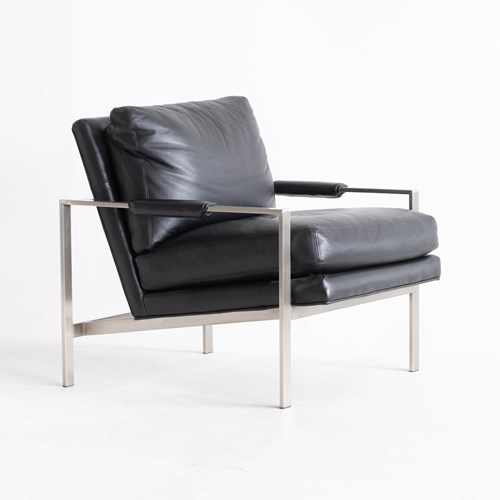 Crate & Barrel Milo Baughman Armchair