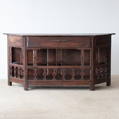 French Provincial Chestnut Dresser