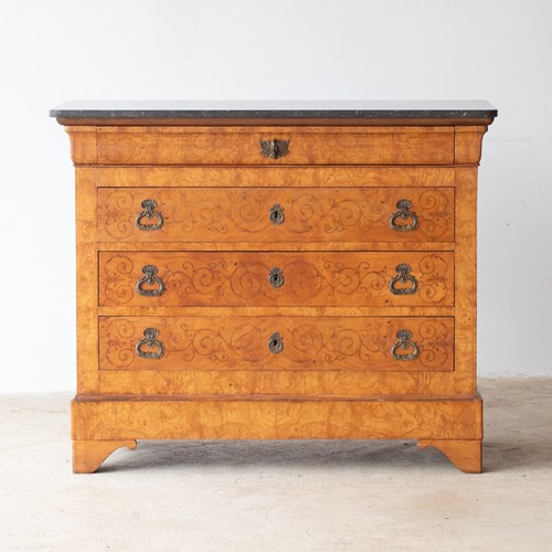 Charles X Marquetry Commode