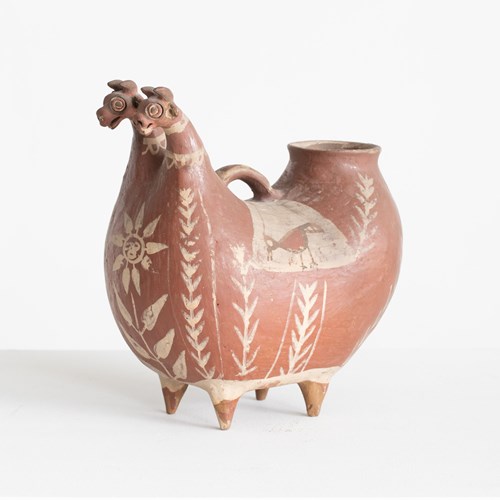 Andean Folk Art Pitcher