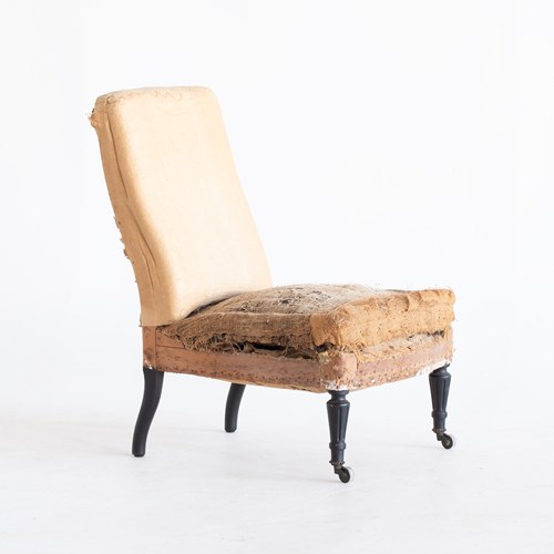 Napoleon III Slipper Chair