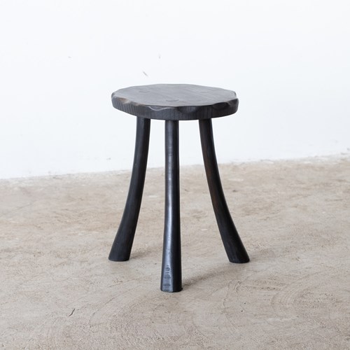 Ebonised Oak Stool