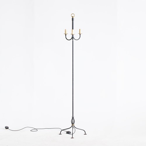 French Three-Branch Floor Lamp