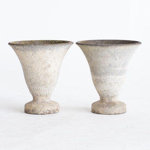 French Reconstituted Stone Planters