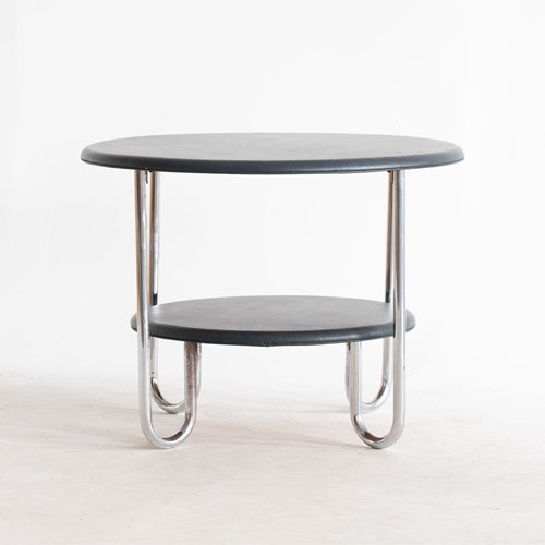 Modernist Tubular Side Table