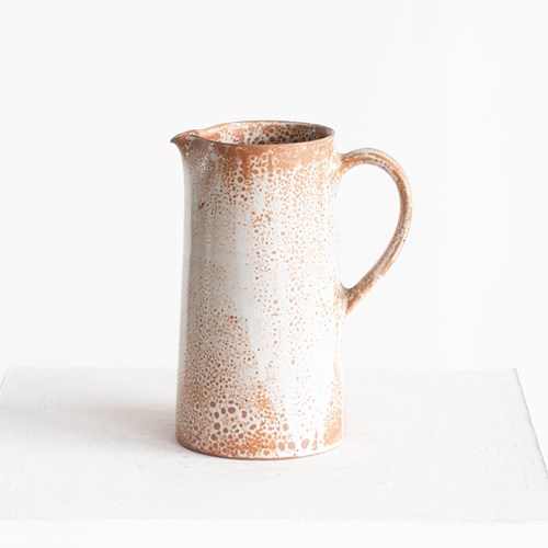 French Glazed Earthenware Pitcher