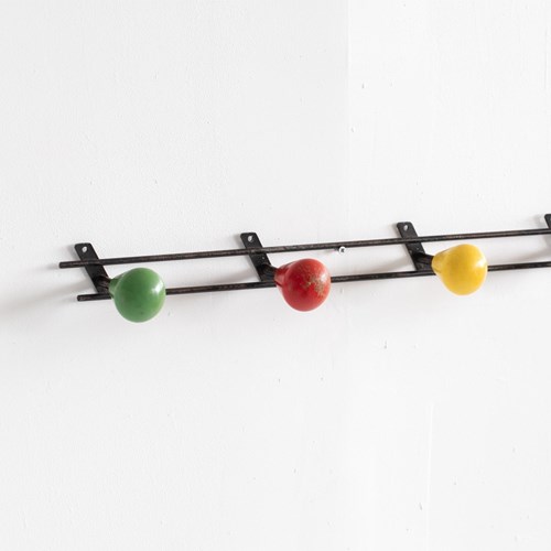 French Atomic Coat Rack