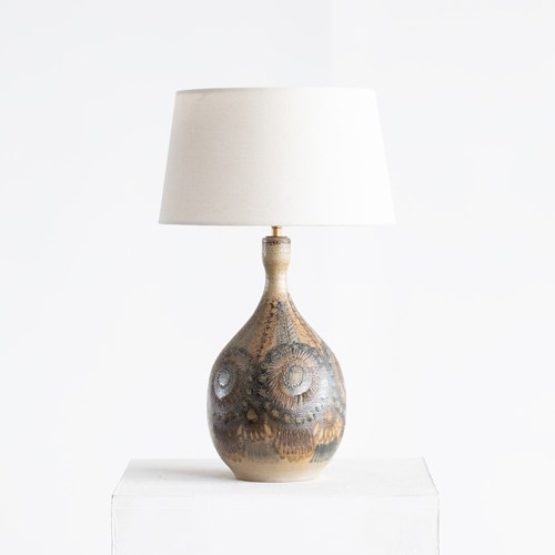 Ceramic Table Lamp By Jean-Claude Courjault