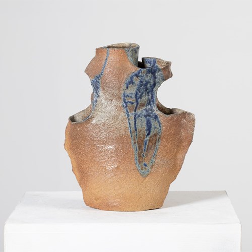 Sculptural Earthenware Vase