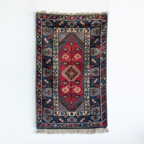 Hand-Knotted Turkish Rug