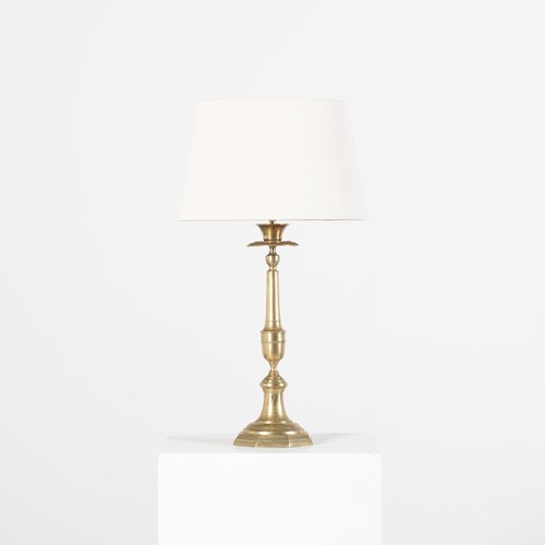 French Brass Table Lamp