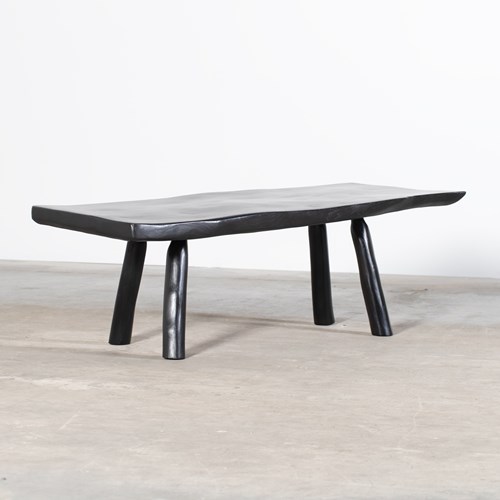 Ebonised Elm Coffee Table