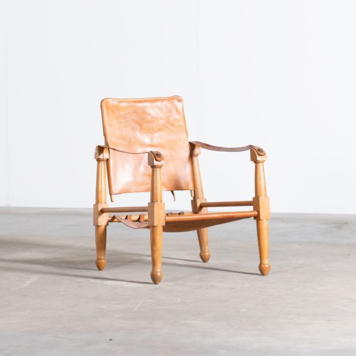 Leather Safari Chair