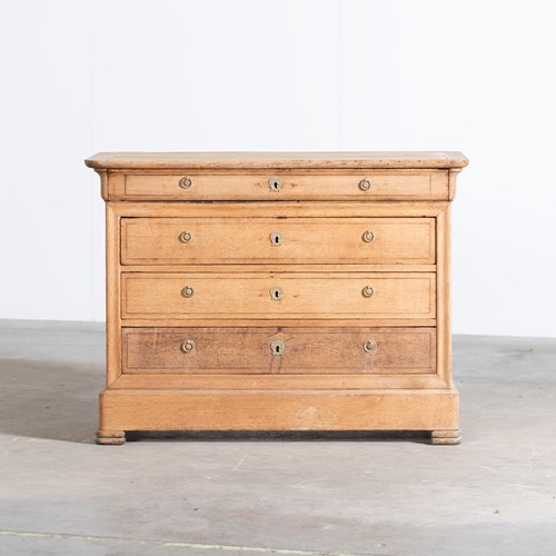 Louis Philippe Oak Commode