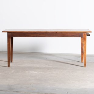 French Cherry & Oak Farmhouse Table...