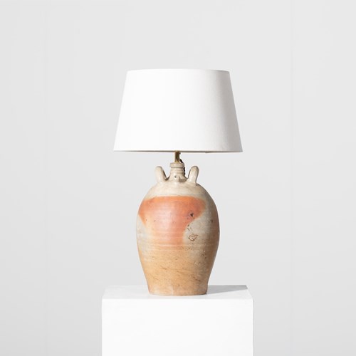 French Oil Jar Table Lamp