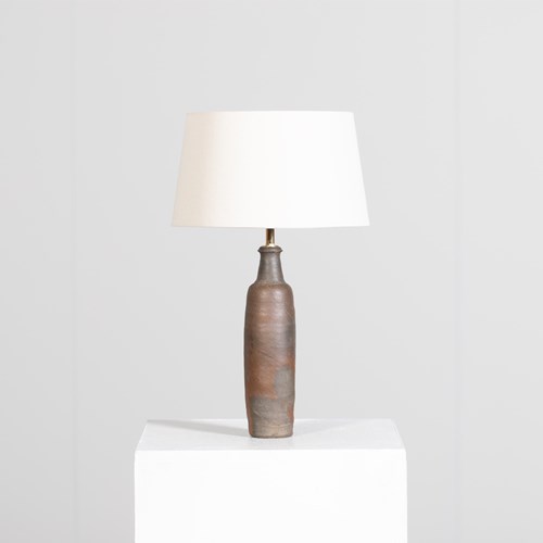 French Stoneware Table Lamp