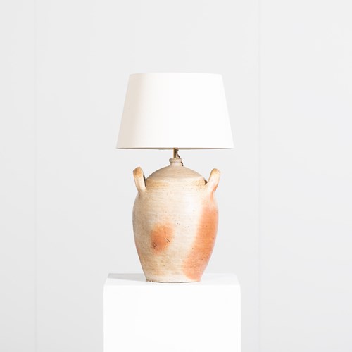 French Oil Jar Table Lamp