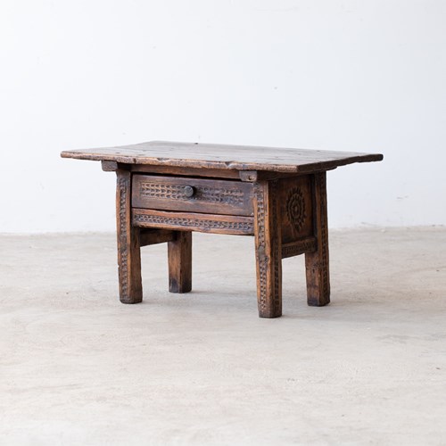 Spanish Chestnut Side Table