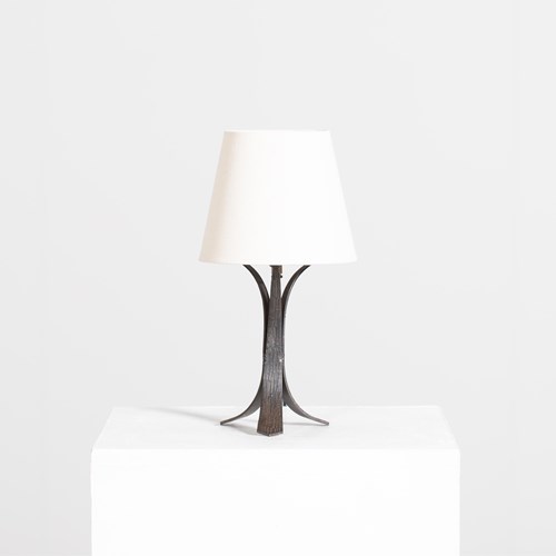 Art Deco Iron Table Lamp