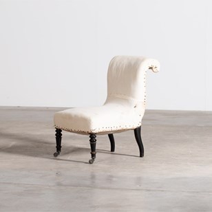 Napoleon III Fireside Chair