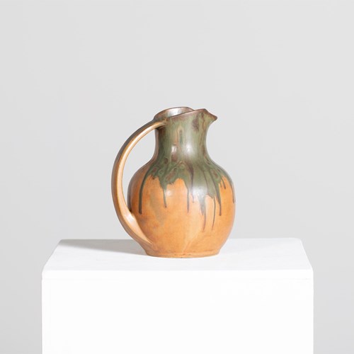 Drip-Glaze Ceramic Pitcher By Denbac