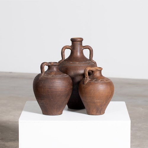 Italian Terracotta Oil Jars