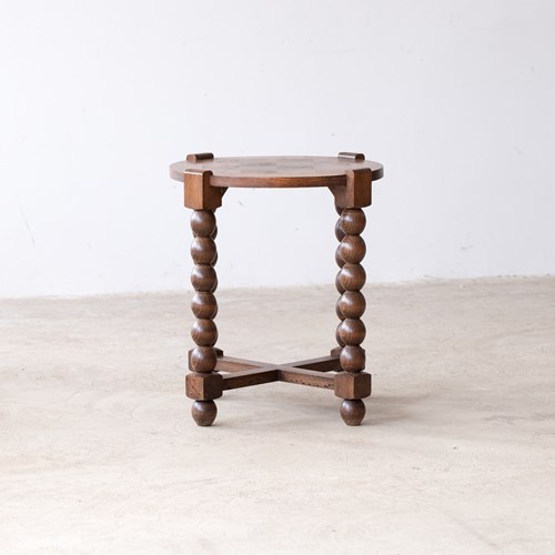 Modernist Bobbin Side Table