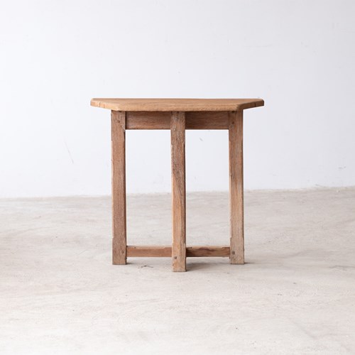 Rustic Oak Console Table