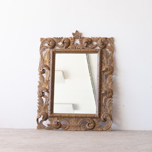 Italian Gilt Carved Mirror