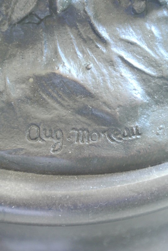 Aug Moreau Bronze "Cupid" Sculpture-modants-aug-2-main-637213450979305965.JPG