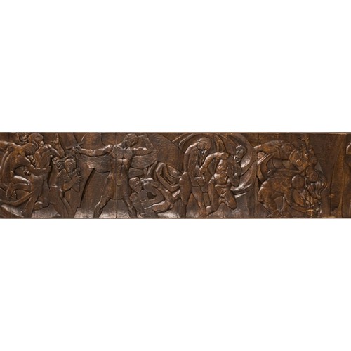 J. Mundet and J. Palet - Monumental Carved Panel