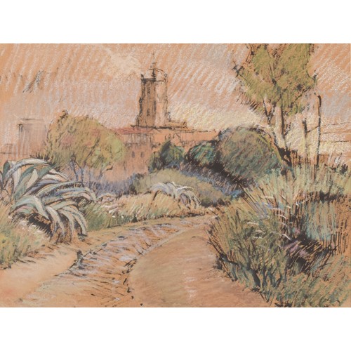 Post Impressionist Landscape Sketch