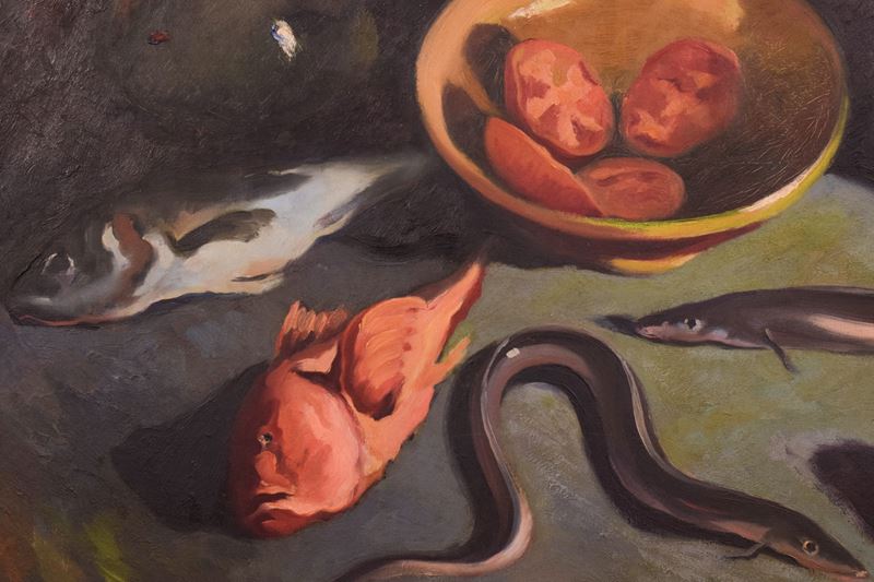 Enric Planasdura - Large Still Life Study Of Fish And Oysters-modern-decorative-1-main-638129550542238797.png