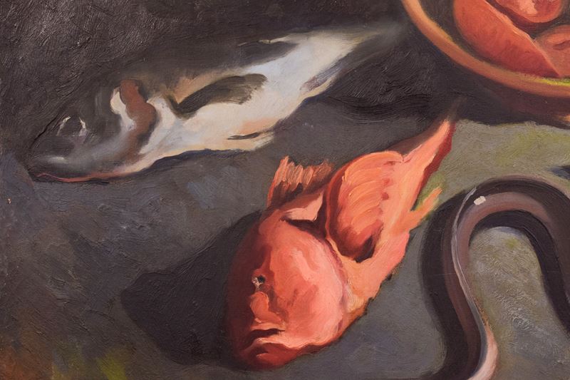Enric Planasdura - Large Still Life Study Of Fish And Oysters-modern-decorative-1-main-638129550777595507.png