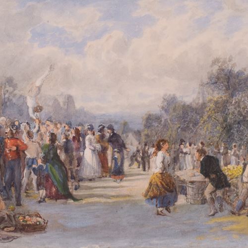 Richard Peter Richards - Village Fair And The Acrobat