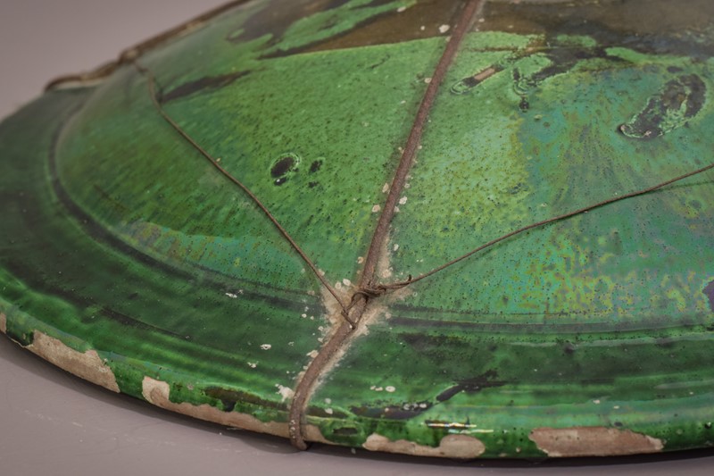 Interesting Early Green Folk Art Plate-modern-decorative-1023-green-plate-9-main-637837277557598413.jpg