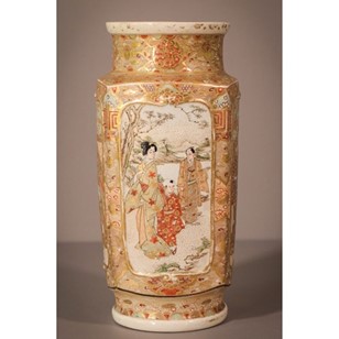 Satsuma Vase Signed