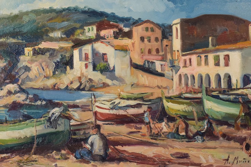 Alberto Muñoz Boquera - 'Calella de Palafrugell'-modern-decorative-1096-harbour-scene-oil-painting-3-main-637870800669354607.jpg
