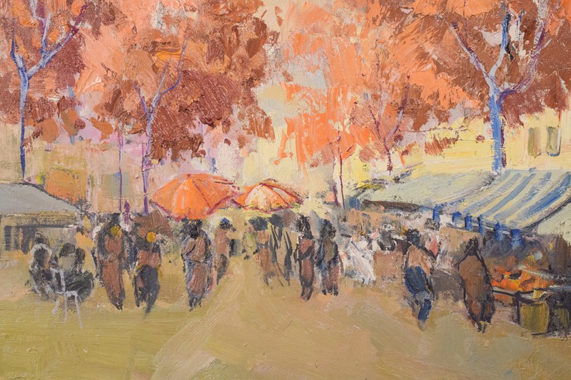 Autumn Market Scene - Oil on Canvas-modern-decorative-1130-oil-market-autumn-day-3-main-637673106530235954.jpg